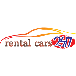 24-hour-rent-a-car car rental company logo