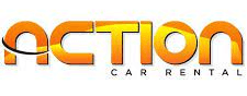 action car rental company logo