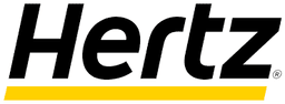 hertz car rental company logo