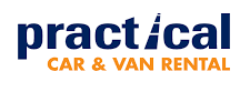 practical-car-and-van car rental company logo