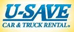 u-save car rental company logo